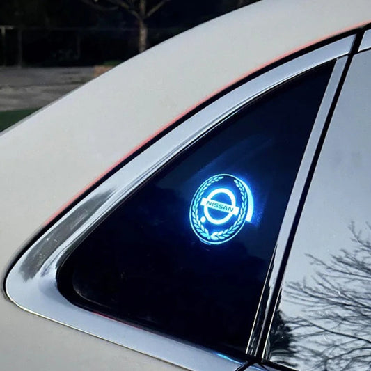 Logotipo LED recargable para coche - Efecto luz de neón