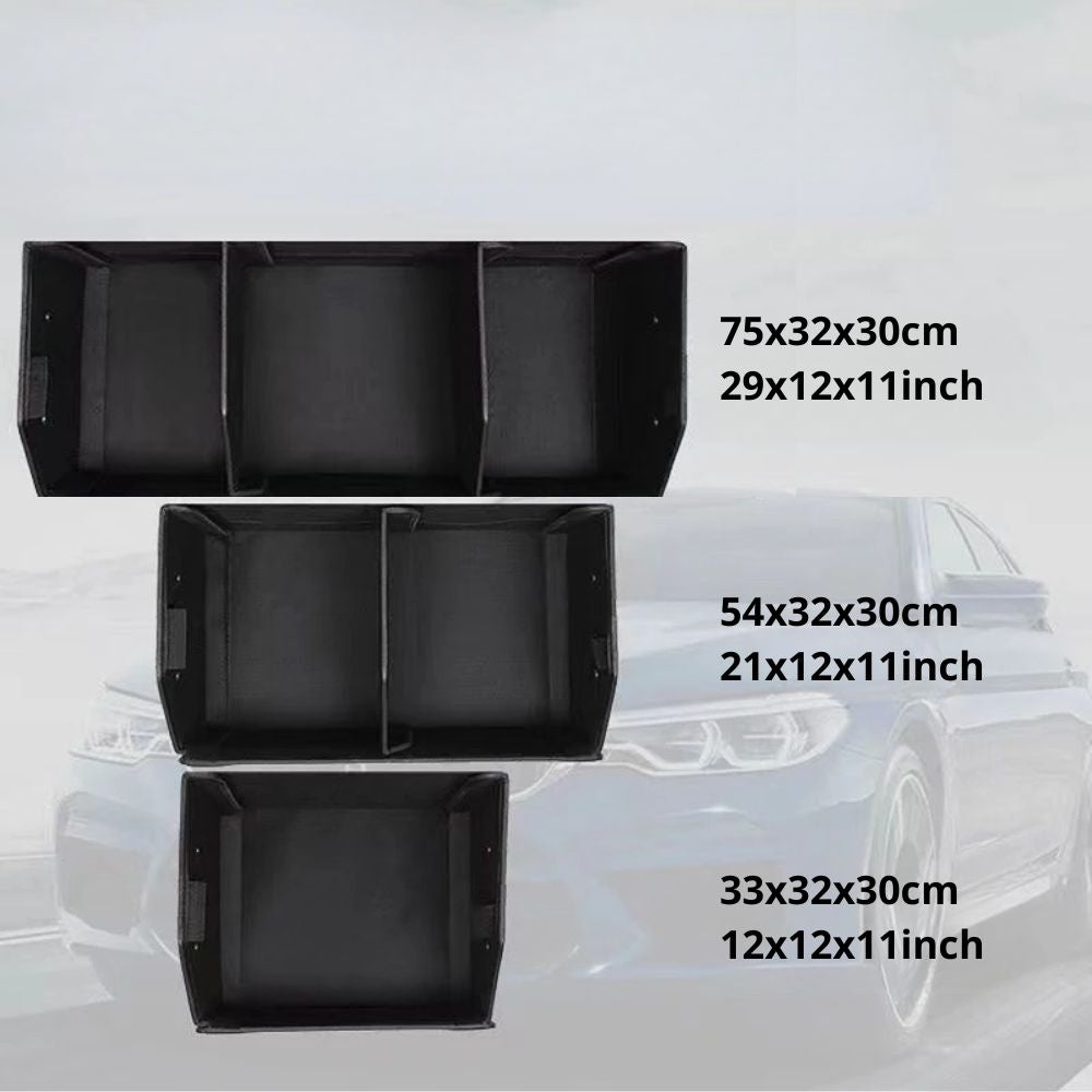 Organisateur de coffre pliable de luxe