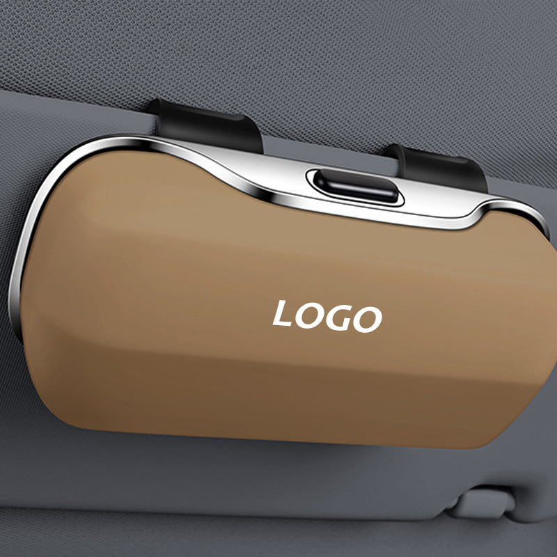 Multifunctionele zonnebrillenkoker voor in de auto