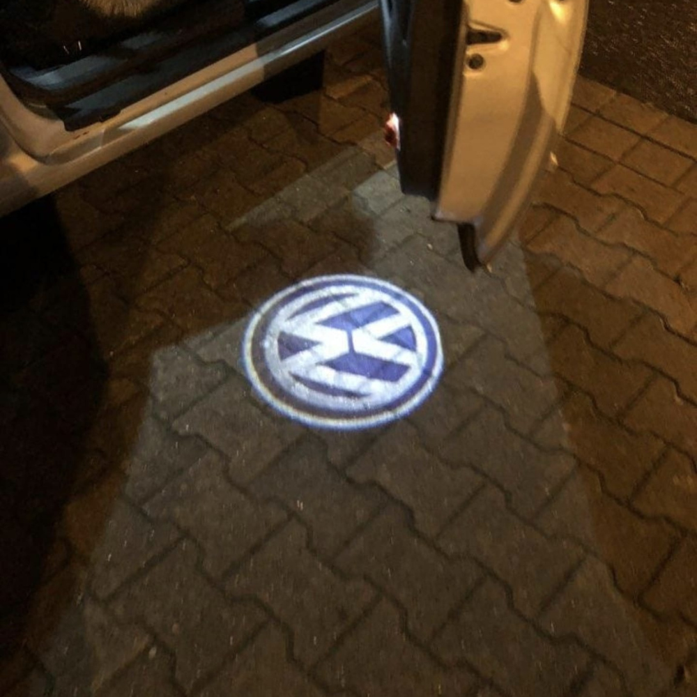 Projecteur de marque personnalisée pour porte autocollante